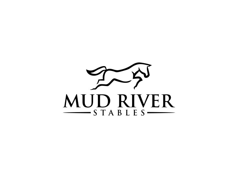 Mud River Stables logo design by Gedibal