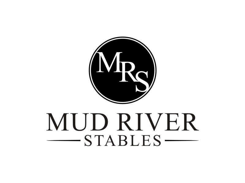 Mud River Stables logo design by johana