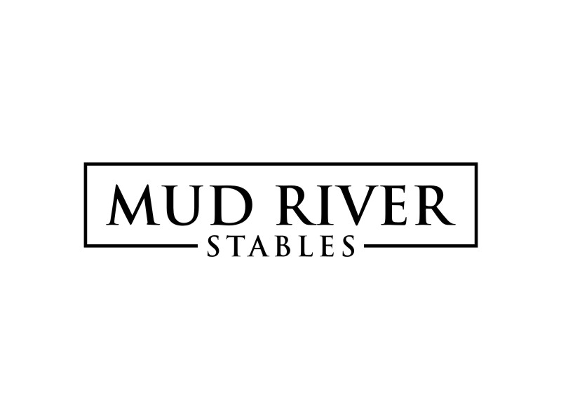 Mud River Stables logo design by johana