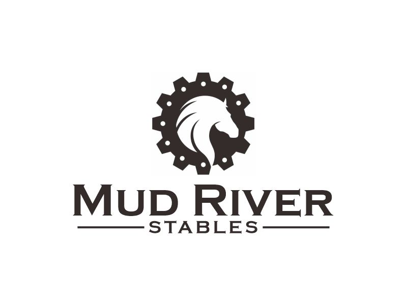 Mud River Stables logo design by Gwerth