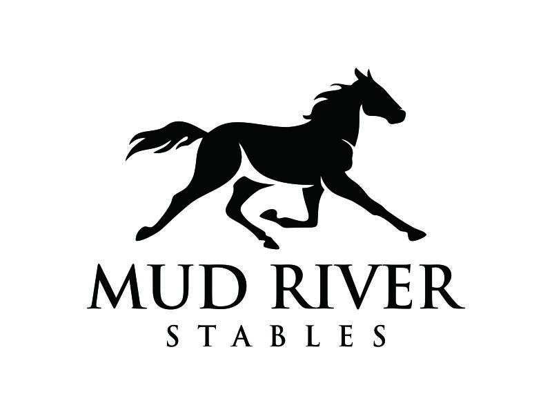 Mud River Stables logo design by azizah