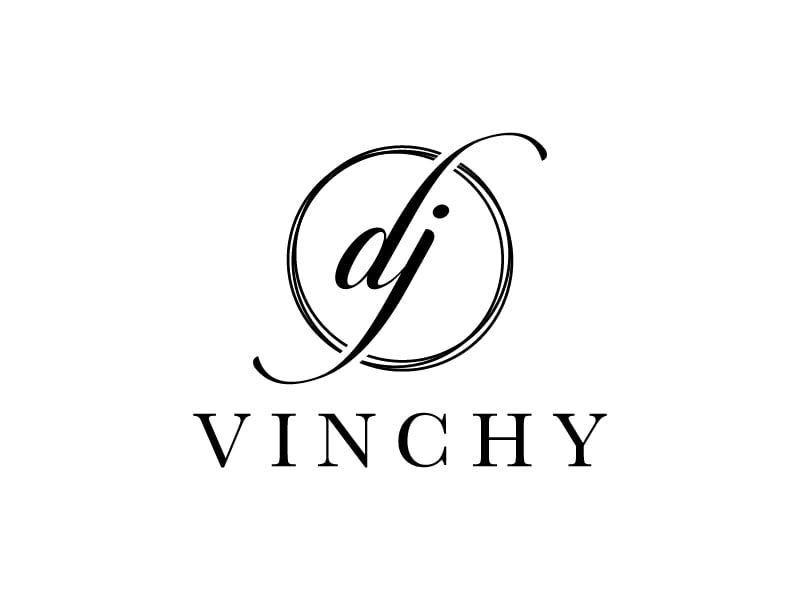 DJ Vinchy Logo Design