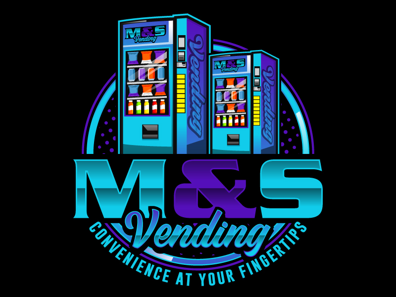 M&S Vending logo design by SumitSingha