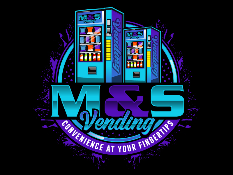 M&S Vending logo design by SumitSingha