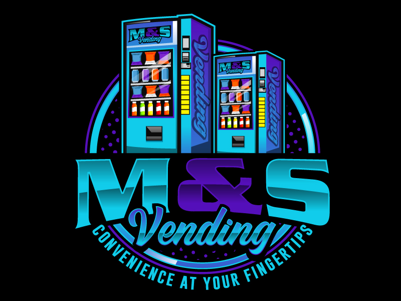 M&S Vending logo design by SumitSingha