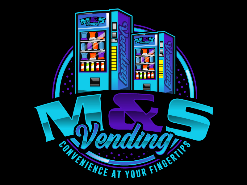 M&S Vending logo design by SumitSingha