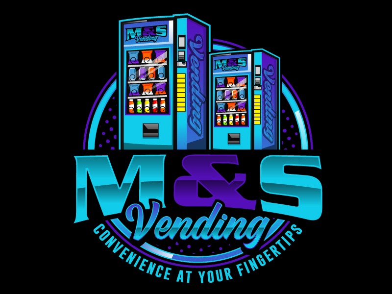 M&S Vending logo design by SumitSingha