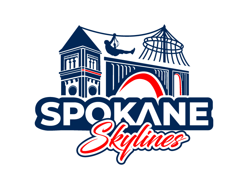 Spokane Skylines logo design by MonkDesign