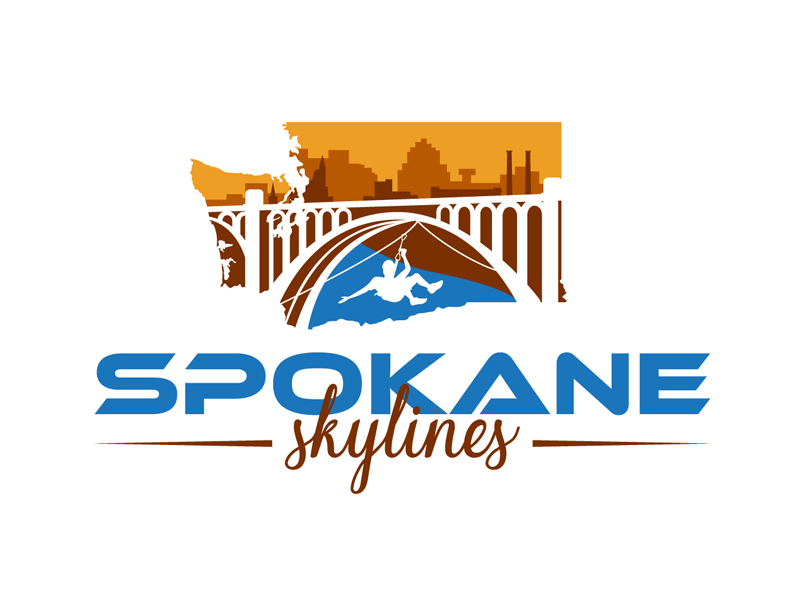 Spokane Skylines logo design by DreamLogoDesign