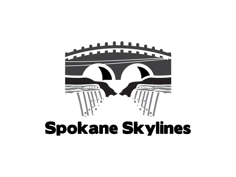 Spokane Skylines logo design by hnistanto