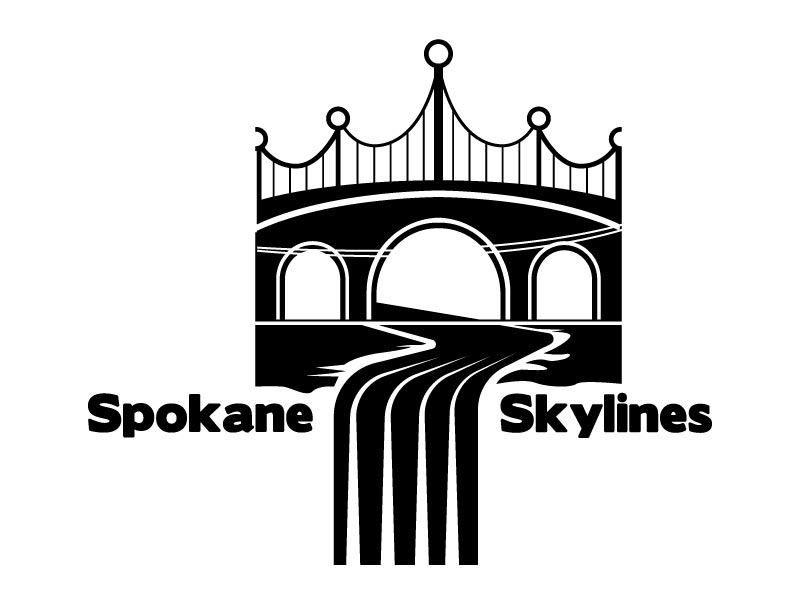 Spokane Skylines logo design by hnistanto