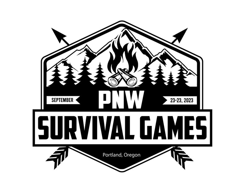 PNW Survival Games logo design by DreamLogoDesign