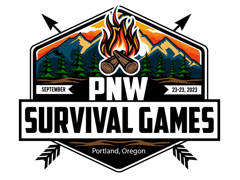 PNW Survival Games logo design by DreamLogoDesign