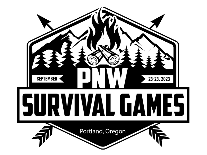 PNW Survival Games logo design by DreamLogoDesign