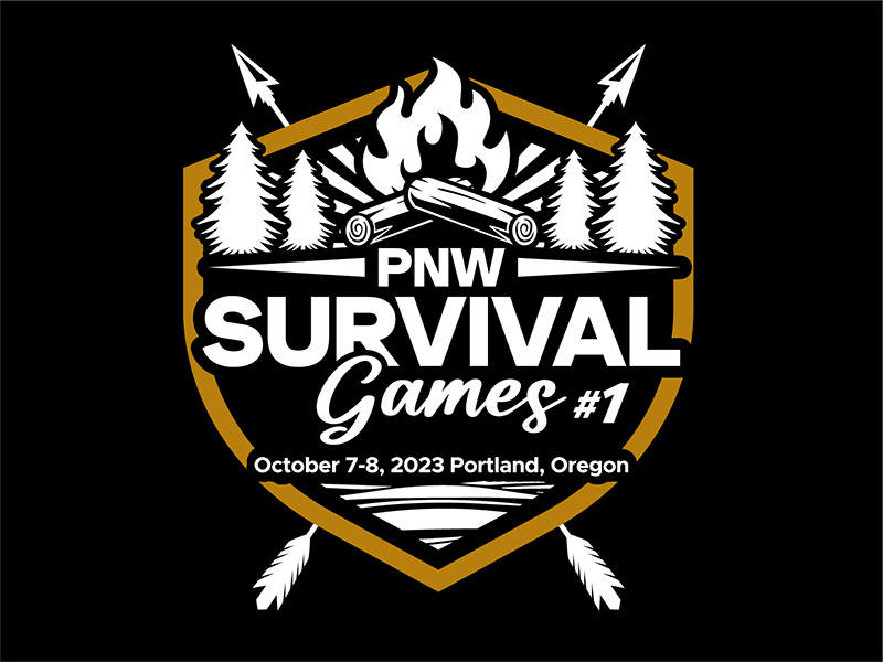 PNW Survival Games logo design by Ferdinand Marla Jr