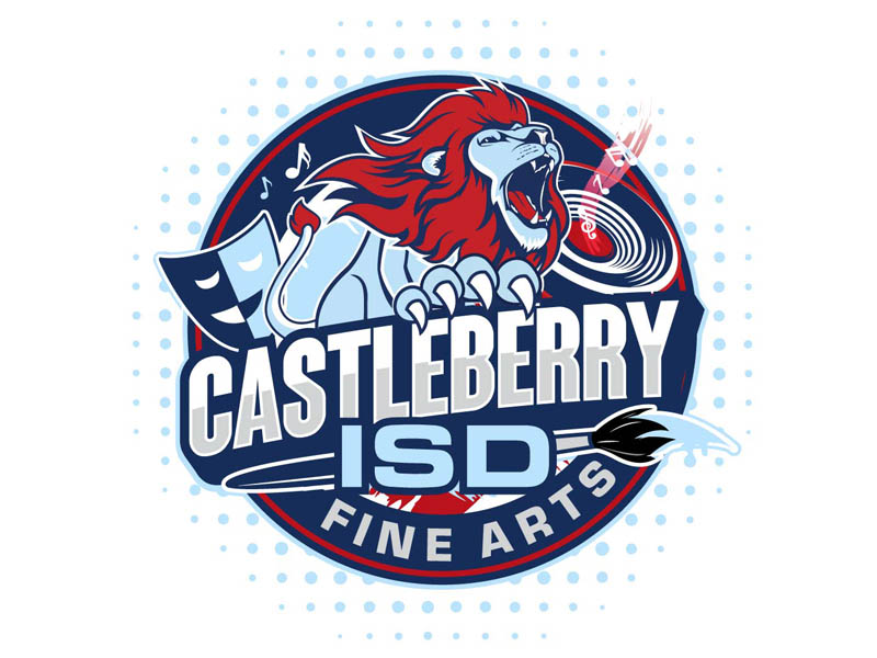 Castleberry ISD Fine Arts logo design by DreamLogoDesign