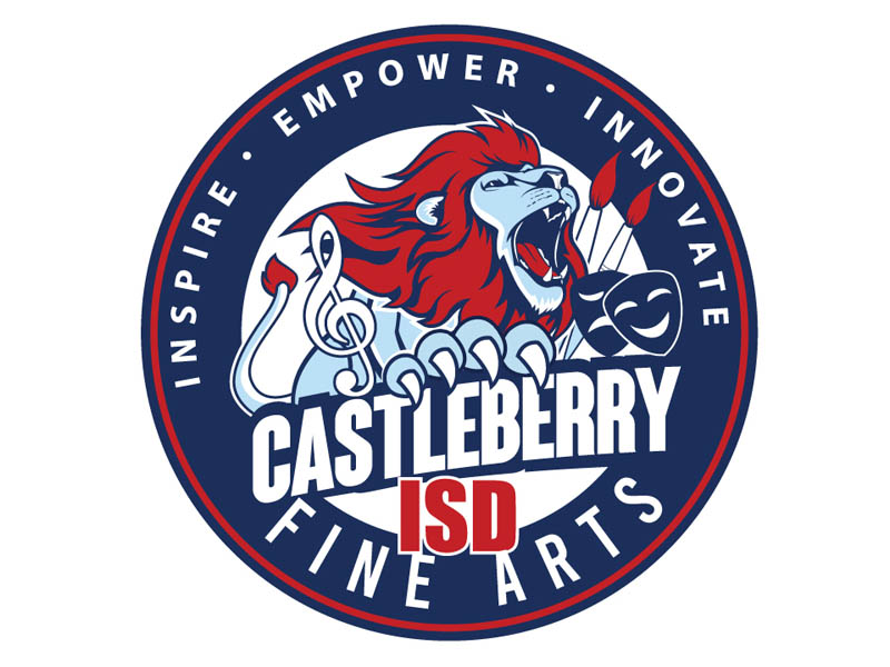 Castleberry ISD Fine Arts logo design by DreamLogoDesign