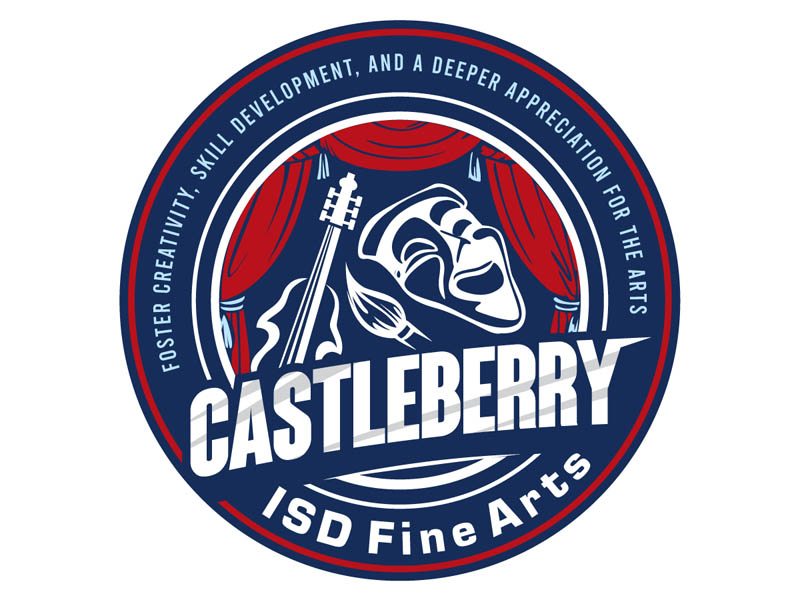 Castleberry ISD Fine Arts logo design by DreamLogoDesign