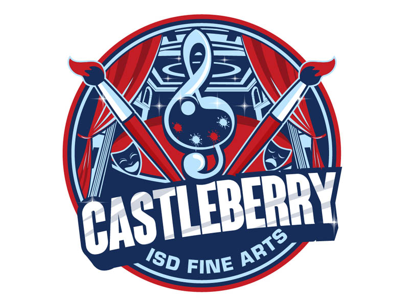 Castleberry ISD Fine Arts logo design by DreamLogoDesign