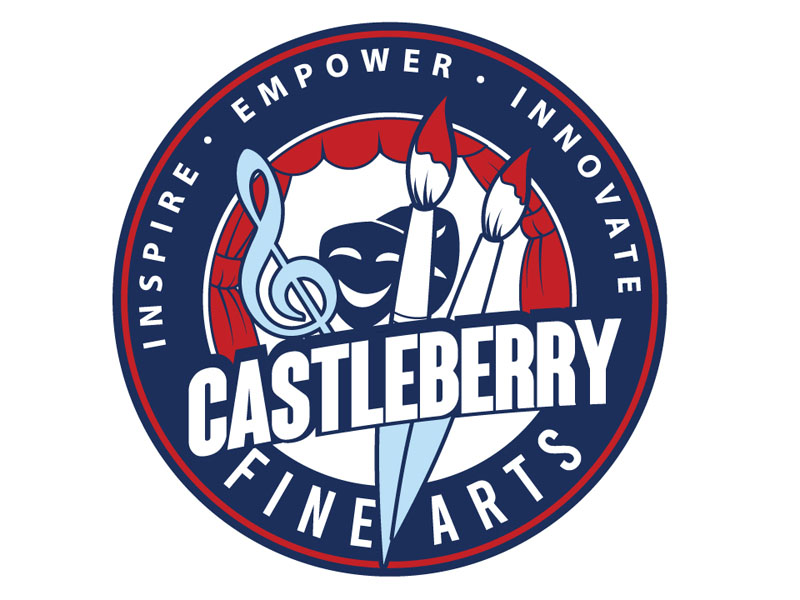 Castleberry ISD Fine Arts logo design by DreamLogoDesign