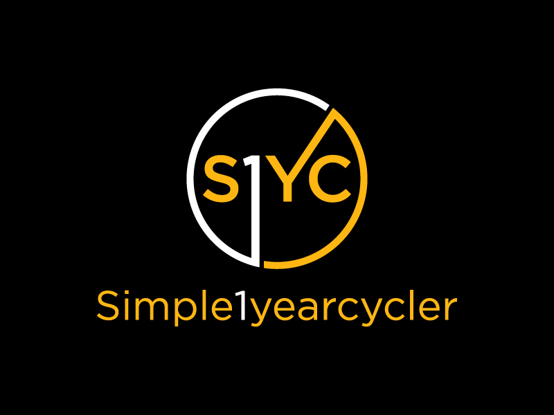 Simple1yearcycler logo design by BrainStorming