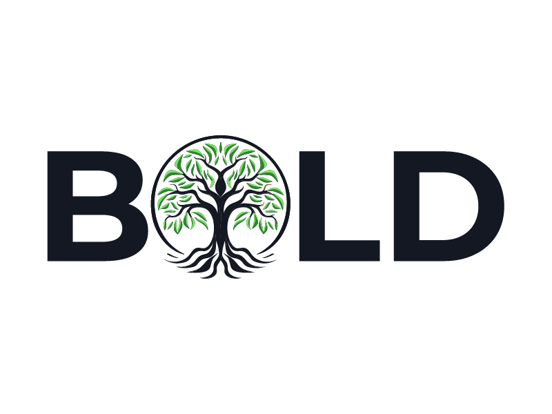 BOLD BLACK ORGANIZATION for LEADERSHIP AND DEVELOPMENT logo design by zidniilmann