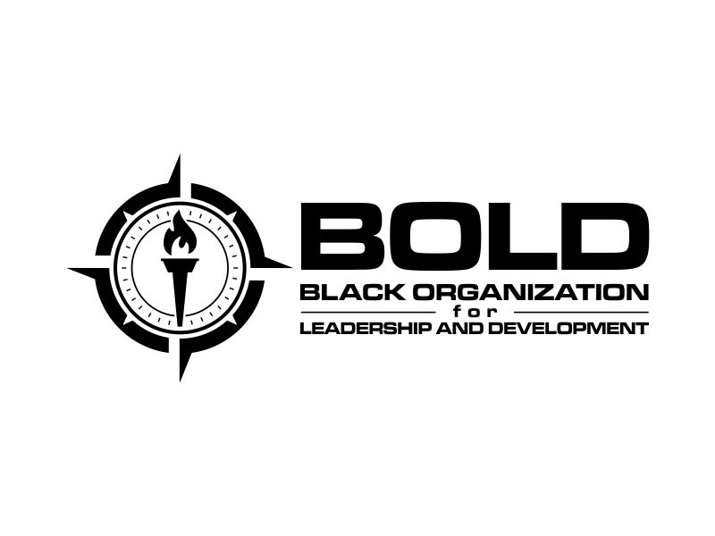 BOLD BLACK ORGANIZATION for LEADERSHIP AND DEVELOPMENT logo design by oke2angconcept