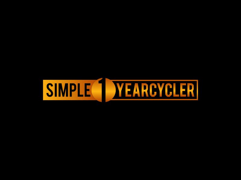 Simple1yearcycler logo design by oke2angconcept