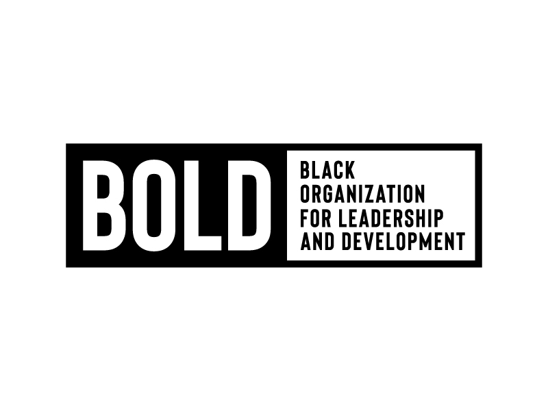 BOLD BLACK ORGANIZATION for LEADERSHIP AND DEVELOPMENT logo design by Fear