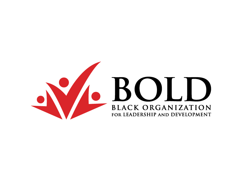 BOLD BLACK ORGANIZATION for LEADERSHIP AND DEVELOPMENT logo design by Fear