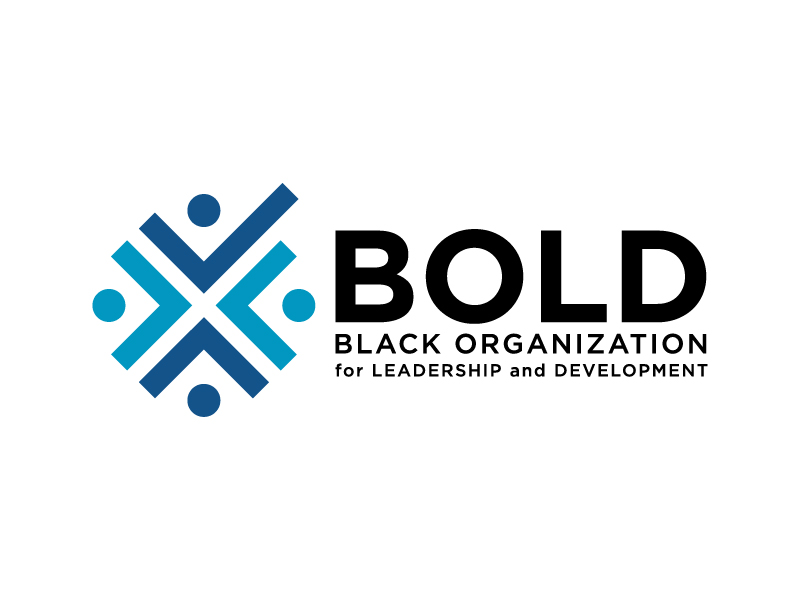 BOLD BLACK ORGANIZATION for LEADERSHIP AND DEVELOPMENT logo design by Fear