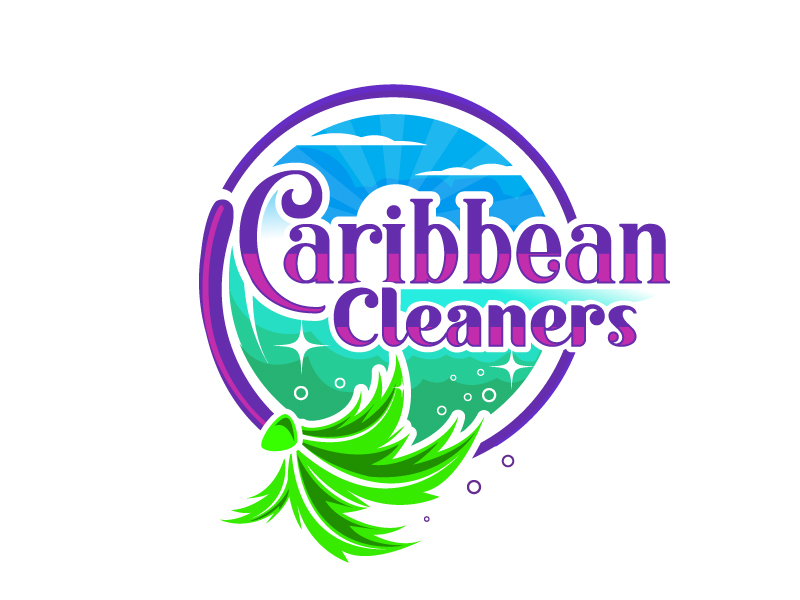 Caribbean Cleaners logo design by DreamLogoDesign