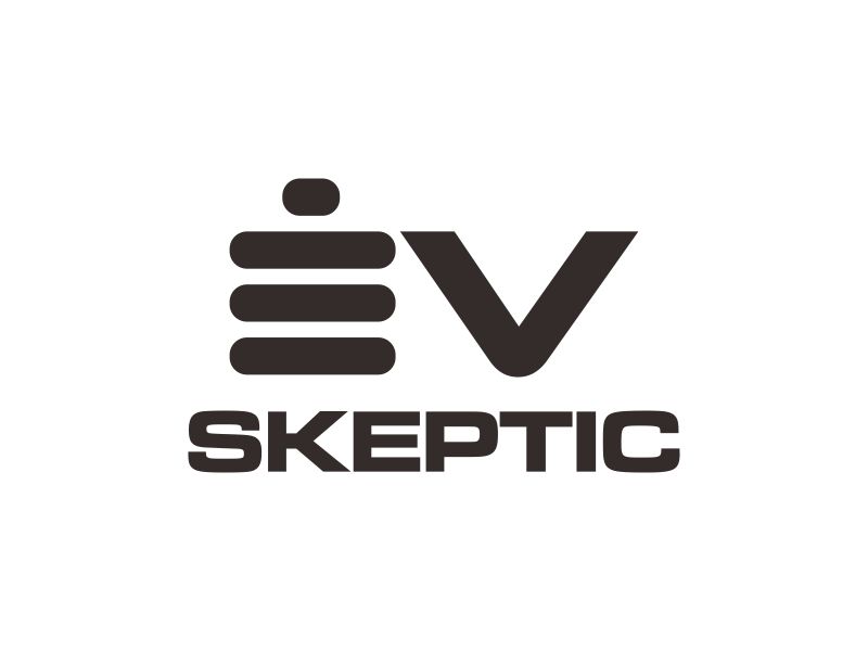 EV Skeptic logo design by dewipadi