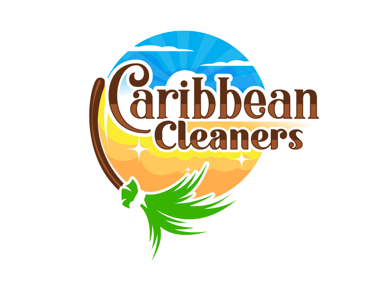 Caribbean Cleaners Logo Design