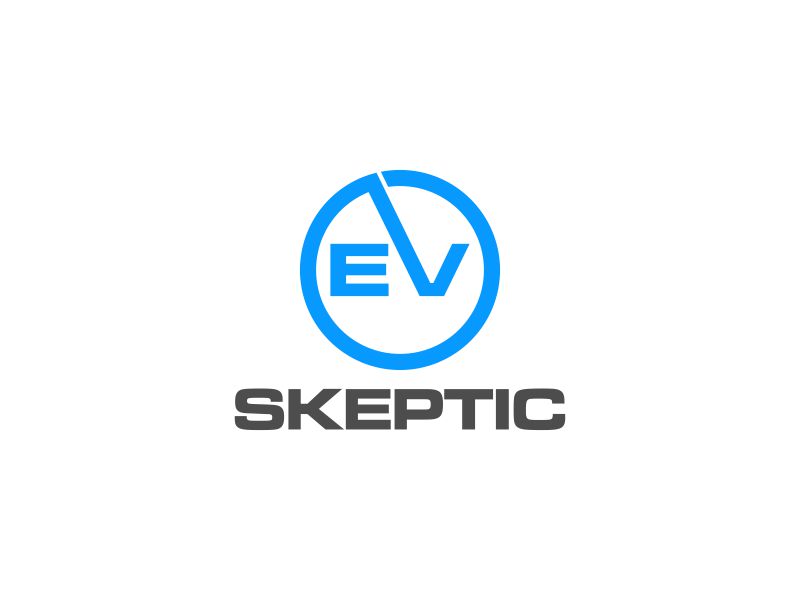 EV Skeptic logo design by hopee