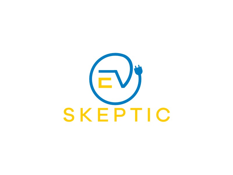 EV Skeptic logo design by Artomoro