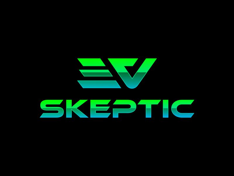 EV Skeptic logo design by Ulin