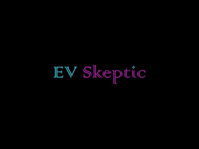 EV Skeptic logo design by kaylee