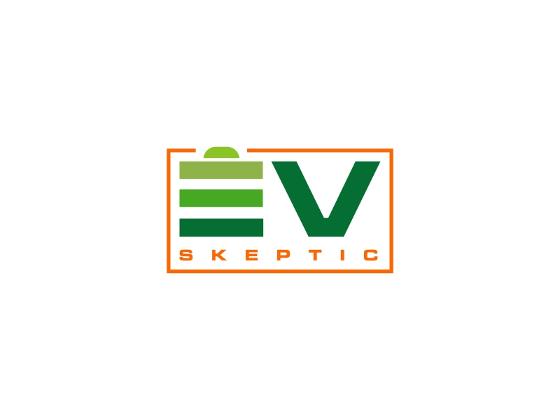 EV Skeptic logo design by luckyprasetyo