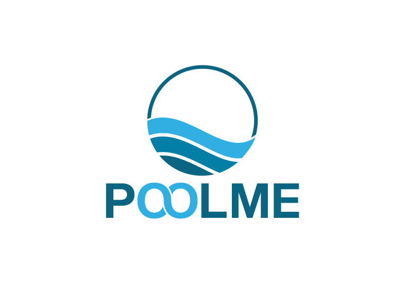 POOLME logo design by arifrijalbiasa