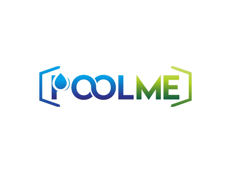 POOLME logo design by huma