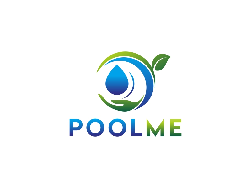 POOLME logo design by huma