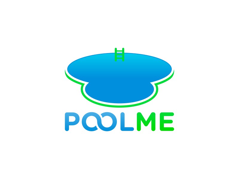 POOLME logo design by bomie