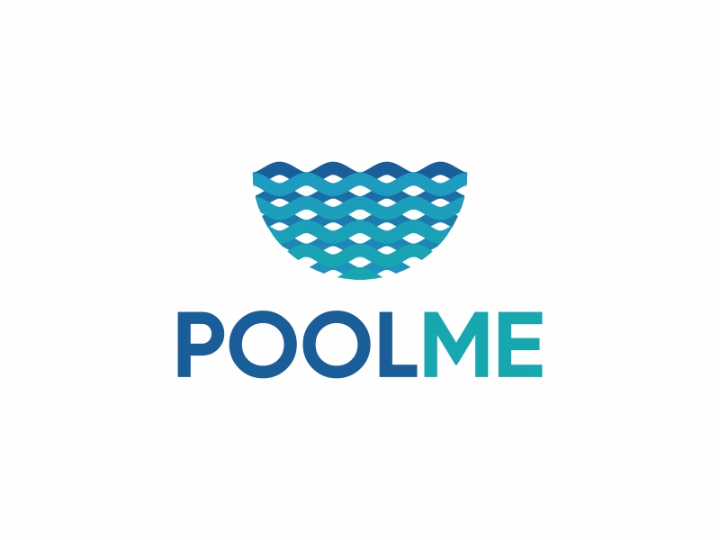 POOLME logo design by dolce gusto