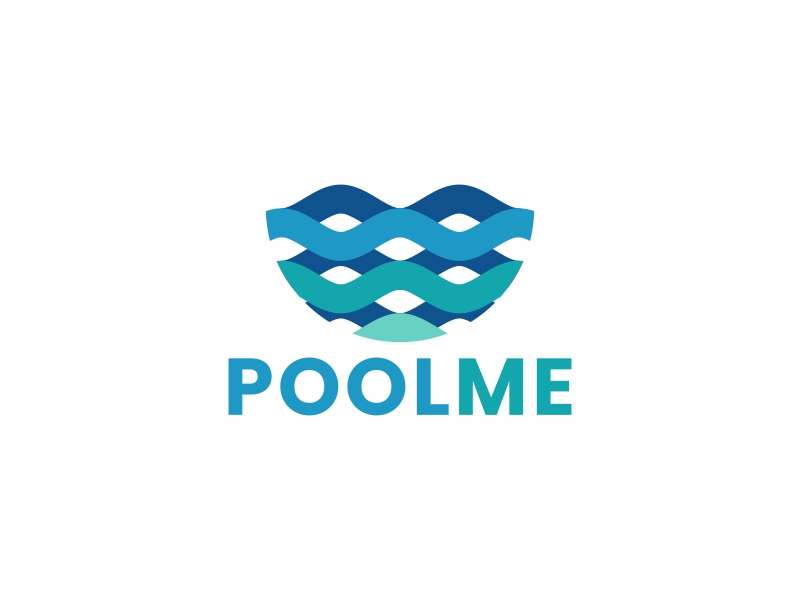 POOLME logo design by dolce gusto