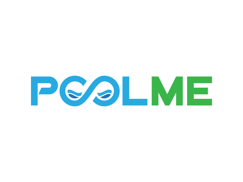 POOLME logo design by paulwaterfall