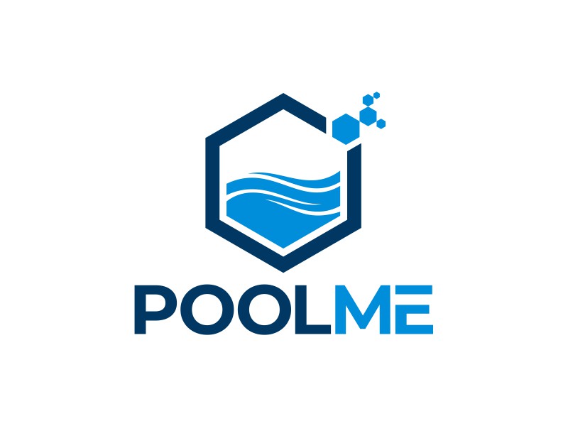 POOLME logo design by mutafailan