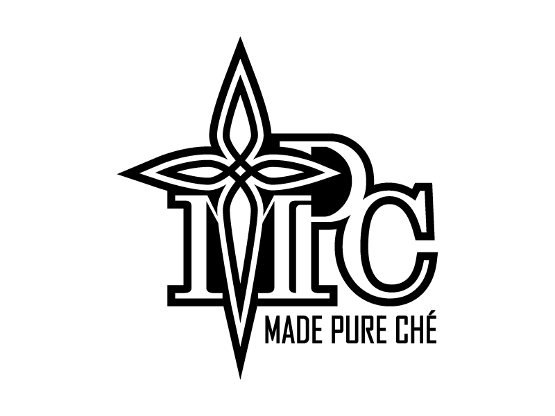 MADE PURE CHÉ logo design by paulwaterfall