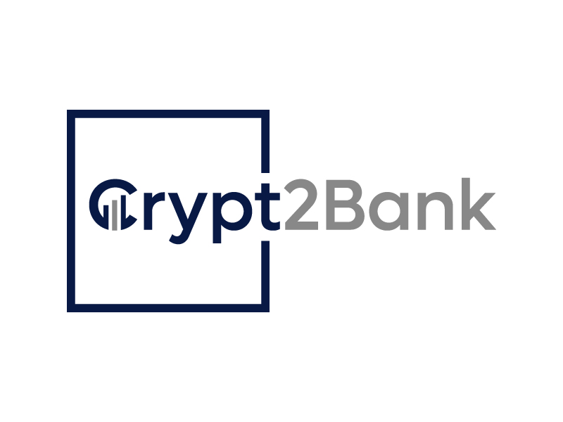 Crypt2Bank logo design by arifrijalbiasa