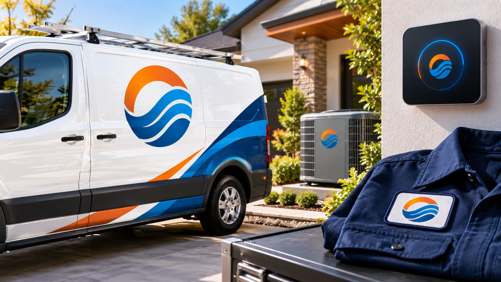 30 HVAC Logo Ideas That Stand Out Beyond Flames and Snowflakes